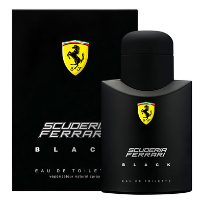 Perfume Ferrari Scuderia Black EDT 125ml masculino - Imagem 2